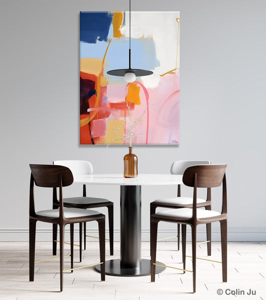 Contemporary Acrylic Painting on Canvas, Large Wall Art Painting for Bedroom, Original Canvas Art, Oversized Modern Abstract Wall Paintings-Grace Painting Crafts