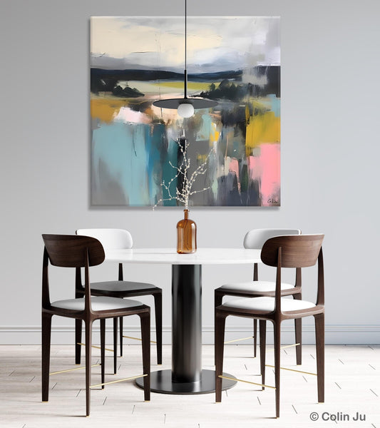Contemporary Canvas Art, Original Modern Wall Art, Modern Acrylic Artwork, Modern Canvas Paintings, Large Abstract Painting for Bedroom-Grace Painting Crafts