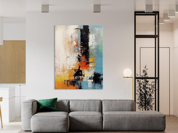 Contemporary Wall Art Paintings, Hand Painted Canvas Art, Original Abstract Art, Modern Acrylic Paintings, Large Paintings for Living Room-Grace Painting Crafts
