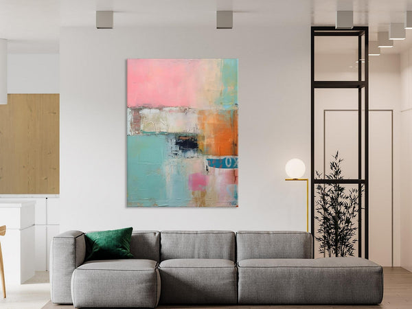 Canvas Paintings for Dining Room, Oversized Modern Wall Art, Acrylic Painting on Canvas, Contemporary Paintings, Original Abstract Paintings-Grace Painting Crafts