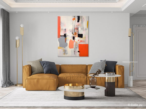Acrylic Painting on Canvas, Contemporary Painting, Canvas Paintings for Dining Room, Extra Large Modern Wall Art, Original Abstract Painting-Grace Painting Crafts
