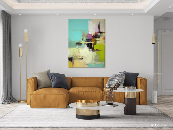Contemporary Wall Art Paintings, Extra Large Original Art, Abstract Landscape Artwork, Landscape Painting on Canvas, Hand Painted Canvas Art-Grace Painting Crafts