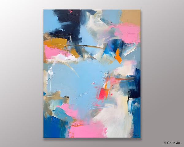 Large Modern Canvas Wall Paintings, Original Abstract Art, Large Wall Art Painting for Living Room, Contemporary Acrylic Painting on Canvas-Grace Painting Crafts