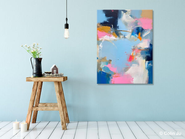 Large Modern Canvas Wall Paintings, Original Abstract Art, Large Wall Art Painting for Living Room, Contemporary Acrylic Painting on Canvas-Grace Painting Crafts