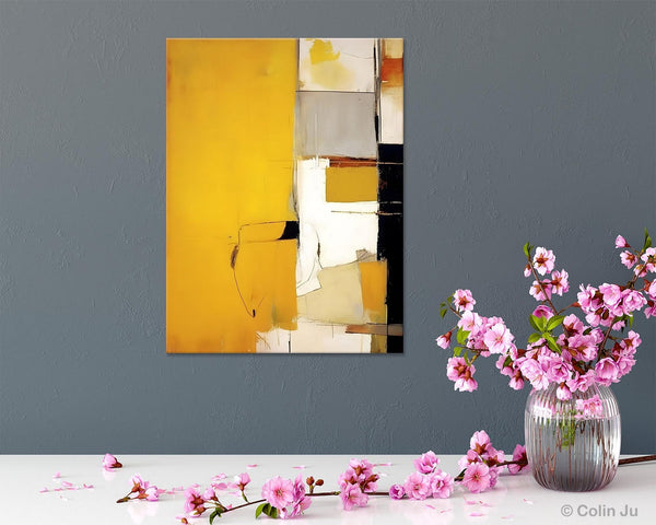 Original Canvas Artwork, Large Wall Art Painting for Dining Room, Oversized Abstract Art Paintings, Contemporary Acrylic Painting on Canvas-Grace Painting Crafts
