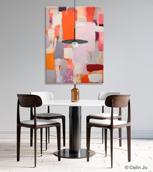 Abstract Wall Paintings, Heavy Texture Canvas Art, Large Contemporary Wall Art, Extra Large Paintings for Bedroom, Original Modern Painting-Grace Painting Crafts