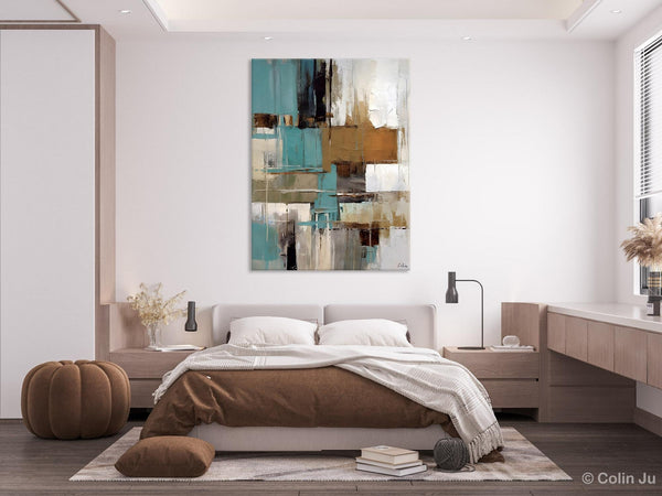 Large Paintings for Sale, Large Modern Canvas Art for Bedroom, Original Wall Art Paintings, Hand Painted Canvas Art, Acrylic Art on Canvas-Grace Painting Crafts