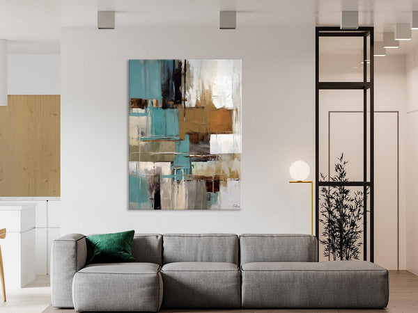 Large Paintings for Sale, Large Modern Canvas Art for Bedroom, Original Wall Art Paintings, Hand Painted Canvas Art, Acrylic Art on Canvas-Grace Painting Crafts