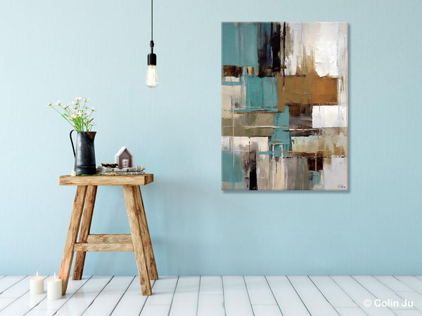 Large Paintings for Sale, Large Modern Canvas Art for Bedroom, Original Wall Art Paintings, Hand Painted Canvas Art, Acrylic Art on Canvas-Grace Painting Crafts