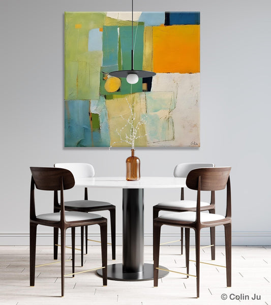 Original Modern Wall Paintings, Contemporary Canvas Art, Abstract Painting for Bedroom, Modern Acrylic Artwork, Heavy Texture Canavas Art-Grace Painting Crafts