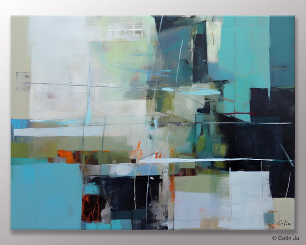 Extra Large Canvas Paintings, Original Abstract Painting, Modern Wall Art Ideas for Living Room, Impasto Art, Contemporary Acrylic Paintings-Grace Painting Crafts
