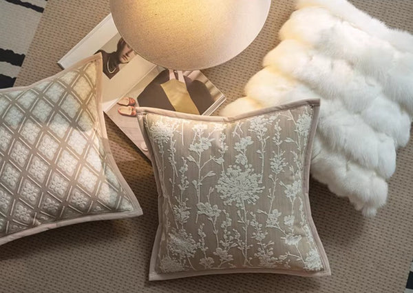 Decorative Pillow Arrangement Ideas for Couch, Modern Decorative Pillow Cover, Decorative Throw Pillows for Living Room, Modern Sofa Pillows-Grace Painting Crafts