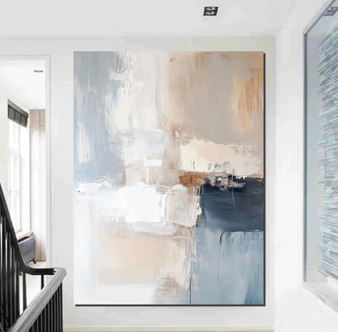 Contemporary Canvas Wall Art, Modern Contemporary Artwork, Abstract Acrylic Paintings for Living Room, Buy Paintings Online-Grace Painting Crafts