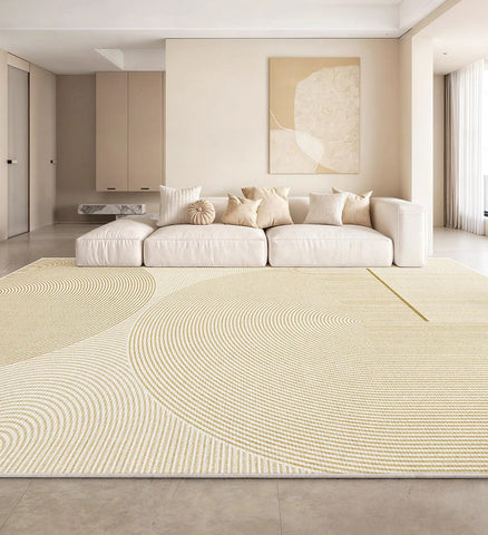 Bedroom Large Geometric Contemporary Rugs, Modern Rugs for Bedroom, Dining Room Floor Rug, Extra Large Floor Rugs for Living Room-Grace Painting Crafts