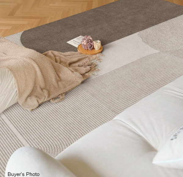 Living Room Contemporary Modern Rugs, Extra Large Abstract Geometric Modern Rugs, Bedroom Modern Rugs, Modern Rugs for Dining Room-Grace Painting Crafts