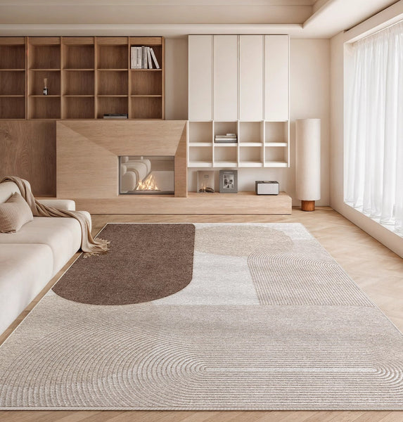 Living Room Contemporary Modern Rugs, Extra Large Abstract Geometric Modern Rugs, Bedroom Modern Rugs, Modern Rugs for Dining Room-Grace Painting Crafts