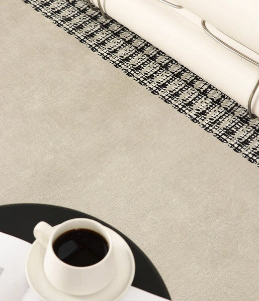 Bedroom Modern Floor Rugs, Modern Area Rug for Living Room, Contemporary Area Rugs under Sofa, Large Area Rugs for Office-Grace Painting Crafts