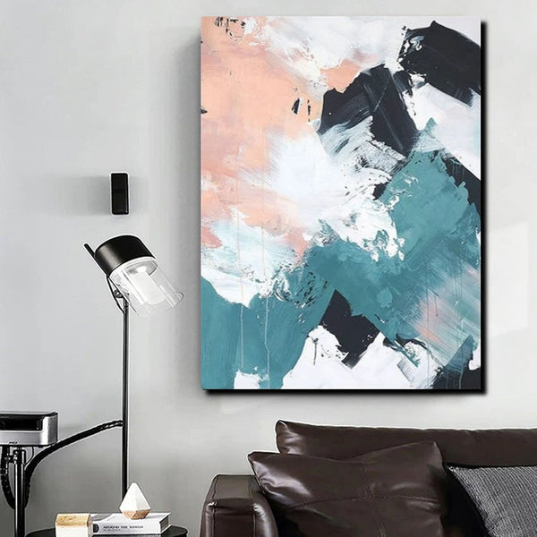 Contemporary Abstract Art, Bedroom Canvas Art Ideas, Large Painting for Sale, Buy Large Paintings Online, Simple Modern Art-Grace Painting Crafts