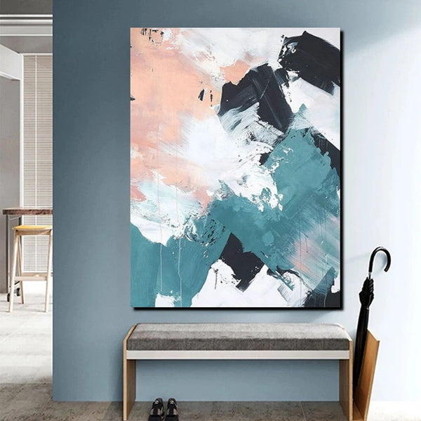 Contemporary Abstract Art, Bedroom Canvas Art Ideas, Large Painting for Sale, Buy Large Paintings Online, Simple Modern Art-Grace Painting Crafts