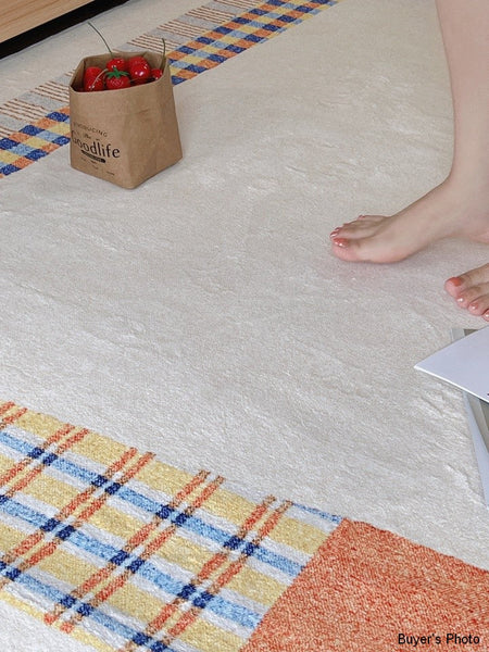 Abstract Contemporary Rugs for Bedroom, Large Modern Rugs under Sofa, Modern Rug Ideas for Living Room, Modern Floor Carpets for Office-Grace Painting Crafts