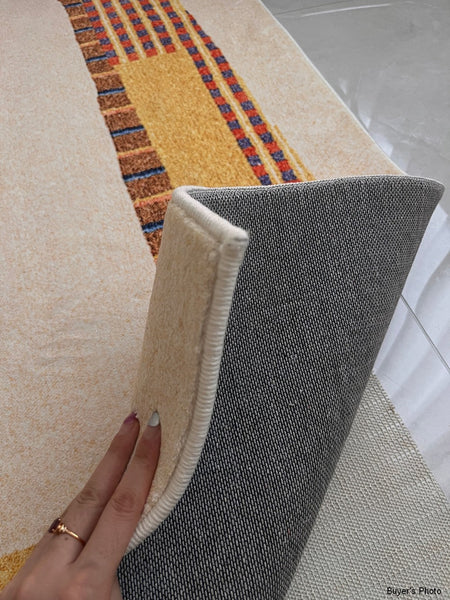 Abstract Contemporary Rugs for Bedroom, Large Modern Rugs under Sofa, Modern Rug Ideas for Living Room, Modern Floor Carpets for Office-Grace Painting Crafts