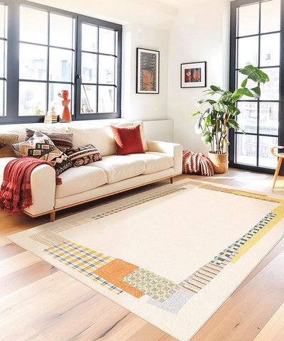Unique Modern Rug Ideas for Living Room, Modern Floor Carpets for Office, Abstract Contemporary Rugs for Bedroom, Large Modern Rugs under Sofa-Grace Painting Crafts