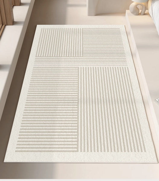 Modern Rugs for Living Room, Contemporary Modern Rugs, Modern Rugs for Dining Room, Abstract Contemporary Rugs Next to Bed-Grace Painting Crafts