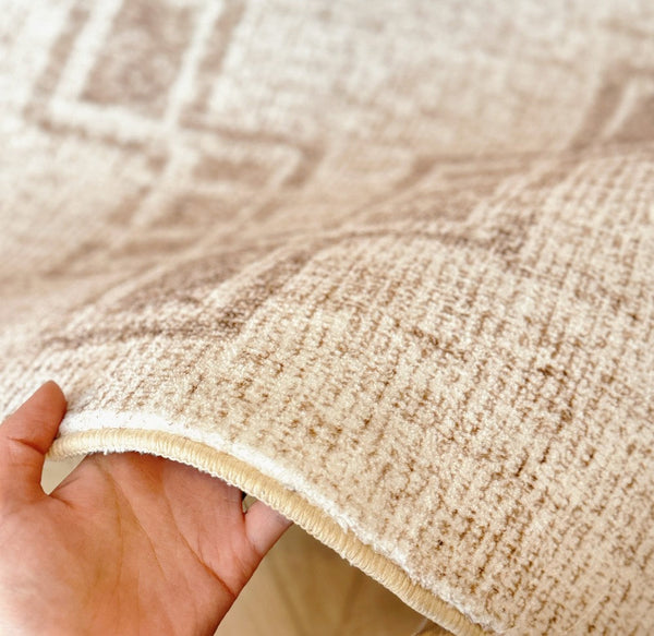 Abstract Modern Rug Ideas for Bedroom, Contemporary Area Rugs for Dining Room, Geometric Modern Rug Placement Ideas for Living Room-Grace Painting Crafts