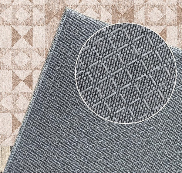 Contemporary Abstract Rugs under Dining Room Table, Large Modern Rugs for Living Room, Mid Century Modern Rugs for Bedroom-Grace Painting Crafts