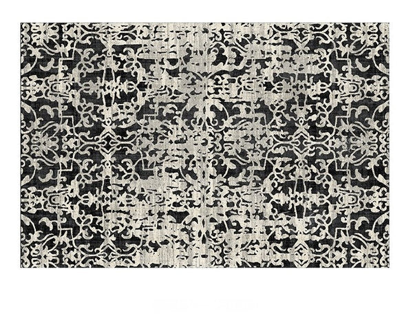 Modern Rugs for Interior Design, Modern Rugs for Bedroom, Contemporary Modern Rugs under Dining Room Table, French Style Soft Rugs for Living Room-Grace Painting Crafts