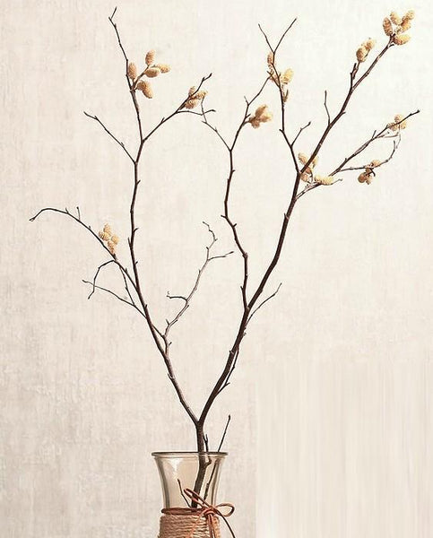 Myrtle Twigs, Natural Decorations, Flower Arrangement, Handmade Artificial Flower, Natural Dried Flower Twigs-Grace Painting Crafts