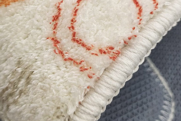Unique Modern Rugs for Living Room, Contemporary Modern Rugs for Bedroom, Abstract Geometric Modern Rugs, Dining Room Floor Carpets-Grace Painting Crafts