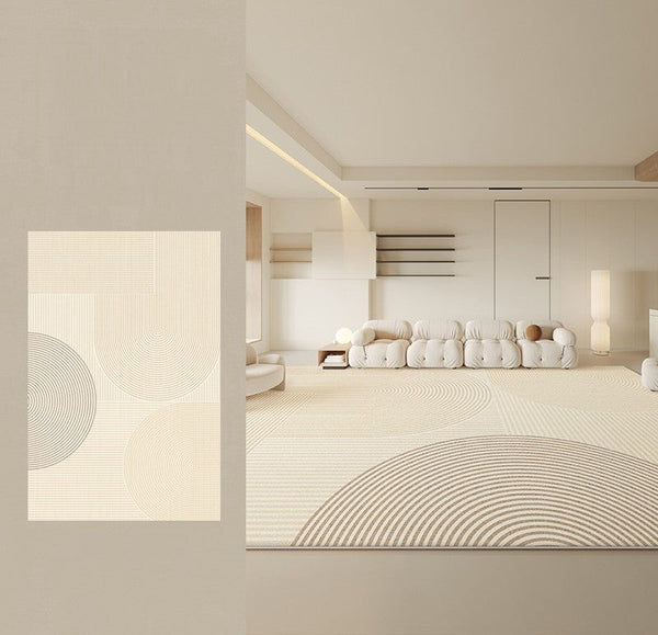 Oversized Modern Rug for Living Room, Bedroom Floor Rugs, Geometric Contemporary Rugs for Dining Room, Extra Large Modern Rugs for Living Room-Grace Painting Crafts