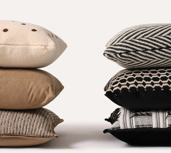 Modern Sofa Pillows, Geometric Modern Sofa Pillows, Decorative Pillows for Couch, Contemporary Throw Pillows, Modern Pillows for Dining Room-Grace Painting Crafts