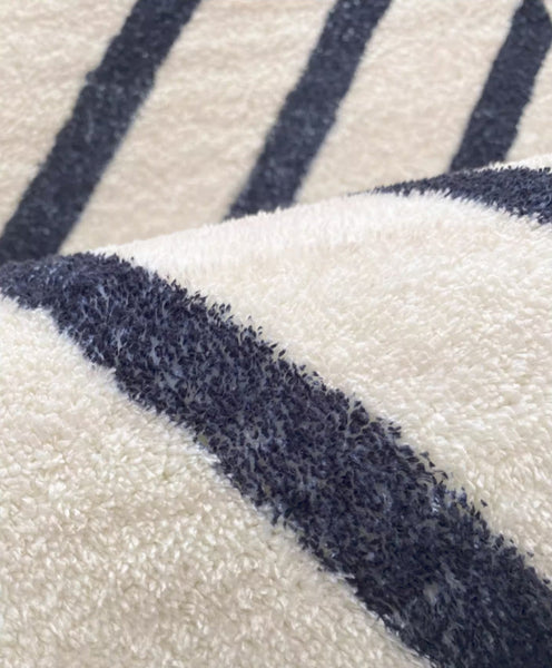 Runner Rugs Next to Bed, Contemporary Rugs for Living Room, Bathroom Runner Rugs, Bohemian Stripe Floor Carpets, Large Modern Rugs for Dining Room-Grace Painting Crafts