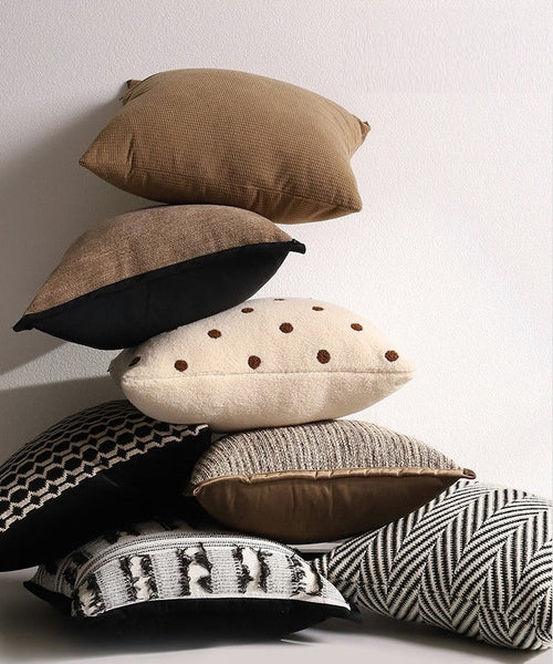 Geometric Modern Sofa Pillows, Decorative Pillows for Couch, Contemporary Throw Pillows, Modern Pillows for Dining Room, Modern Sofa Pillows-Grace Painting Crafts