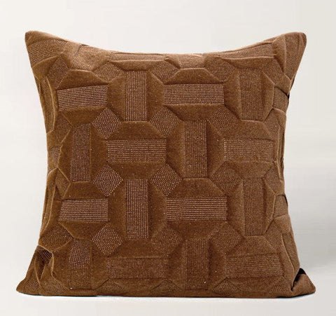 Simple Modern Sofa Pillow, Modern Throw Pillow for Couch, Modern Throw Pillows, Decorative Pillows for Sofa, Contemporary Throw Pillow for Interior Design-Grace Painting Crafts