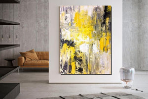 Modern Wall Art Painting, Large Contemporary Abstract Artwork, Acrylic Painting for Living Room-Grace Painting Crafts