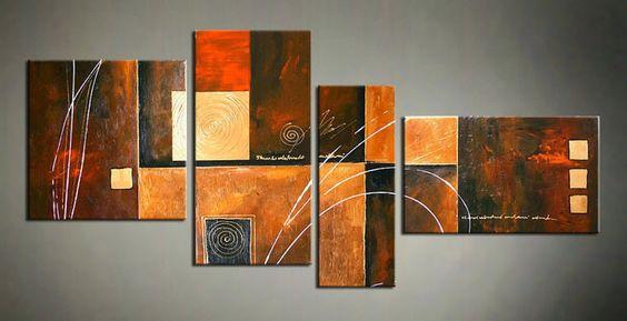 Abstract Modern Painting, Contemporary Wall Art Painting, Acrylic Painting Abstract, Living Room Wall Paintings-Grace Painting Crafts