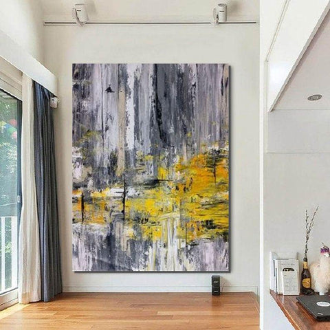 Living Room Wall Art, Extra Large Acrylic Painting, Modern Contemporary Abstract Artwork-Grace Painting Crafts