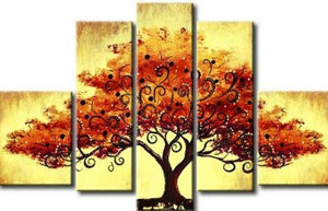 Extra Large Wall Art Paintings, Tree of Life Painting, Bedroom Canvas Painting, Landscape Canvas Paintings, Buy Art Online-Grace Painting Crafts