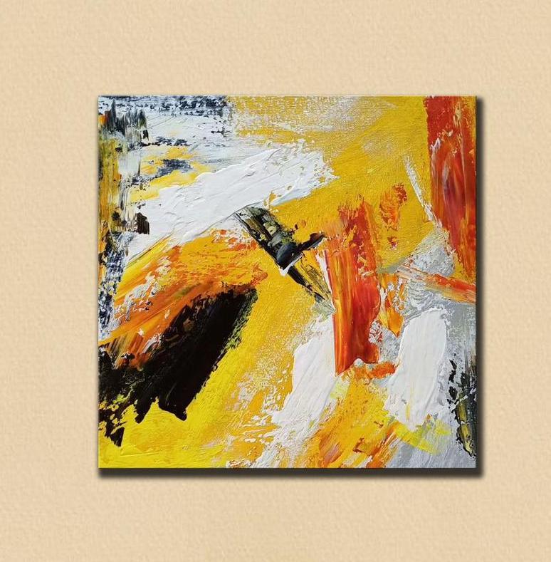 Bedroom Wall PaintingS, Large Paintings for Living Room, Hand Painted Acrylic Painting, Modern Contemporary Art, Abstract Canvas Paintings-Grace Painting Crafts