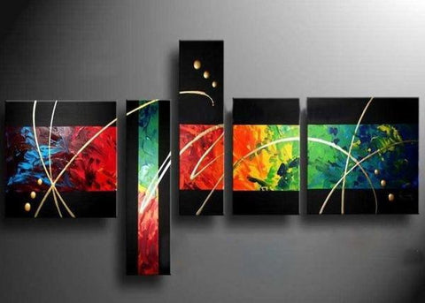 Living Room Wall Art, Modern Paintings, Contemporary Wall Art Painting, Acrylic Contemporary Artwork-Grace Painting Crafts