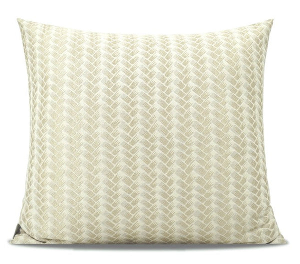 Golden Color Throw Pillow for Interior Design, Modern Decorative Throw Pillows, Modern Sofa Pillows, Contemporary Square Modern Throw Pillows for Couch-Grace Painting Crafts