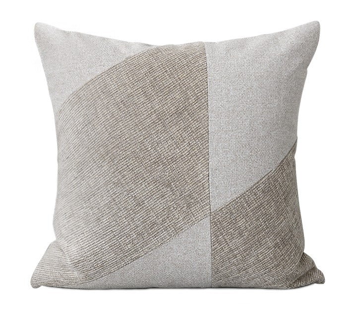 Grey Modern Throw Pillow for Couch, Gray Modern Sofa Pillow, Modern Throw Pillows, Grey Decorative Pillow, Throw Pillow for Dining Room-Grace Painting Crafts