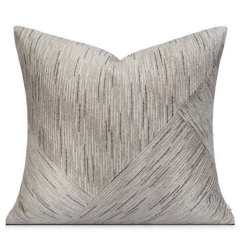 Grey Modern Pillows for Couch, Large Modern Sofa Cushion, Decorative Pillow Covers, Abstract Decorative Throw Pillows for Living Room-Grace Painting Crafts