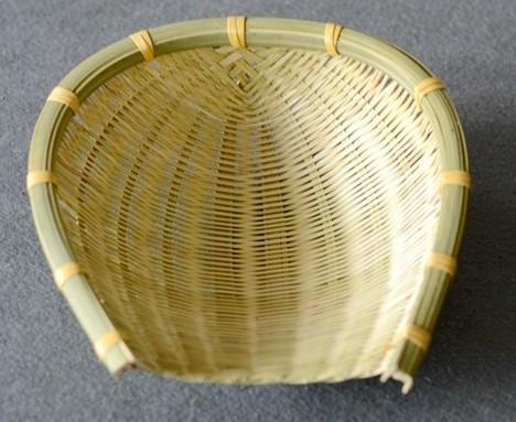 Natural Bamboo Stroage Basket, Kitchen Storage Basket, Woven Storage Baskets, Snacks Pantry Storage Basket, Set of 2-Grace Painting Crafts