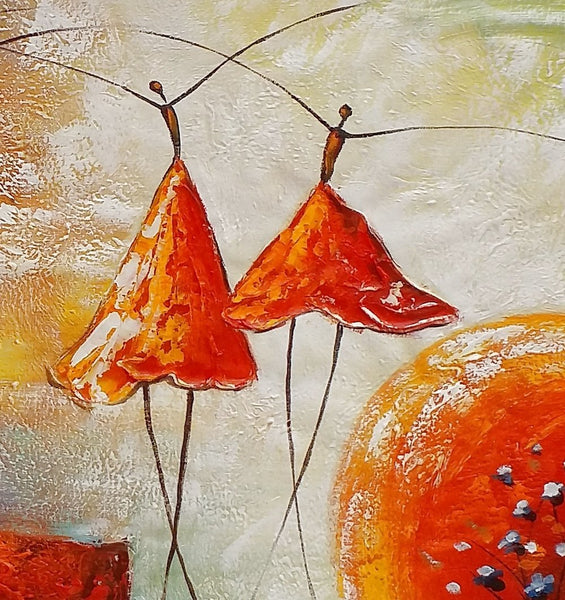 Simple Wall Art Ideas, Ballet Dancer Painting, Canvas Painting for Sale, Buy Abstract Painting Online, Acrylic Painting for Bedroom-Grace Painting Crafts