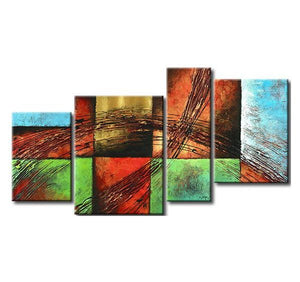 Contemporary Wall Art Painting, Abstract Painting Acrylic, Living Room Wall Paintings, Texture Wall Art-Grace Painting Crafts
