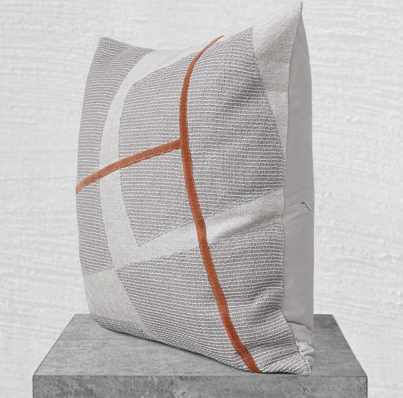 Contemporary Throw Pillows for Interior Design, Modern Decorative Pillows for Sofa, Modern Throw Pillows for Couch, Simple Modern Sofa Pillows-Grace Painting Crafts